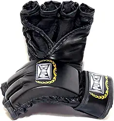 Luva Mma Couro Natural Punch