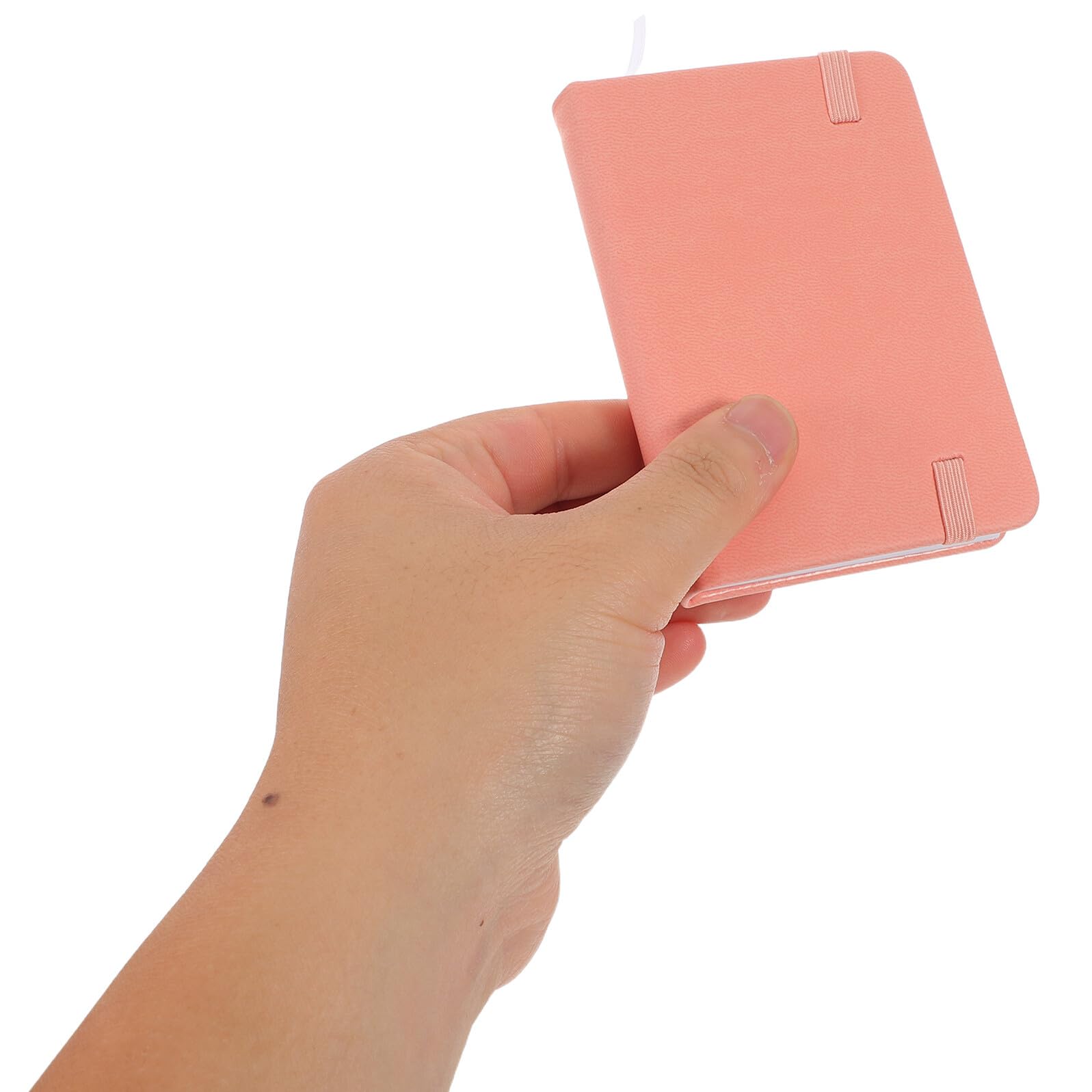 Carnet de Notes de Poche A7 Rose, Lot de 10, Couverture Rigide