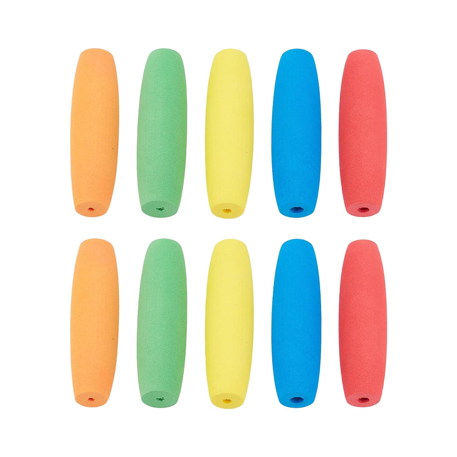 Tubo de Espuma Acolchado - 10 Piezas De Agarre Acolchado Para Cubiertos,Mangos De Espuma Antideslizantes Para Personas Mayores Y Discapacitados Manualidades Cepillo De Dientes Cubiertos Lápiz