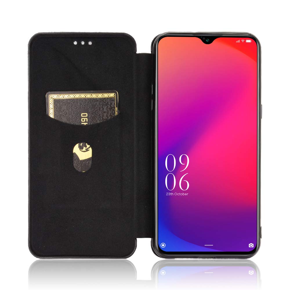 HualuBro Cover per DOOGEE X95, Flip Cover a Libro in Premium PU Pelle Magnetica Antiurto Case Portafoglio Custodia per DOOGEE X95 2020 Cover - Nero