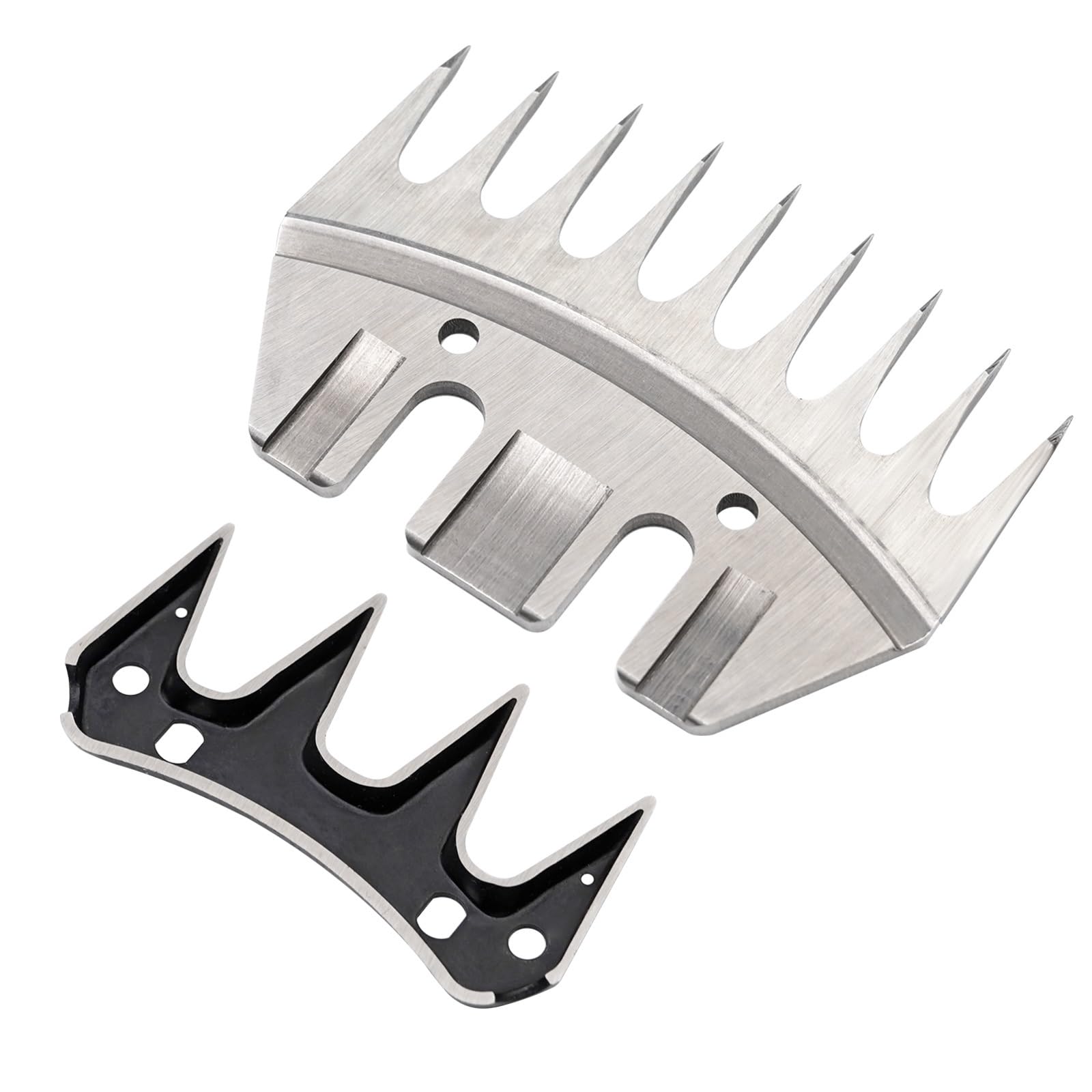 YANHAO Tijeras Ovejas Tijeras Dientes Cortador Peine Convexo para Tijeras Podar Ovejas Tijeras Hoja Podadora Esquila Ovejas 9/13 Paranormal (Size : 4 T Blade)