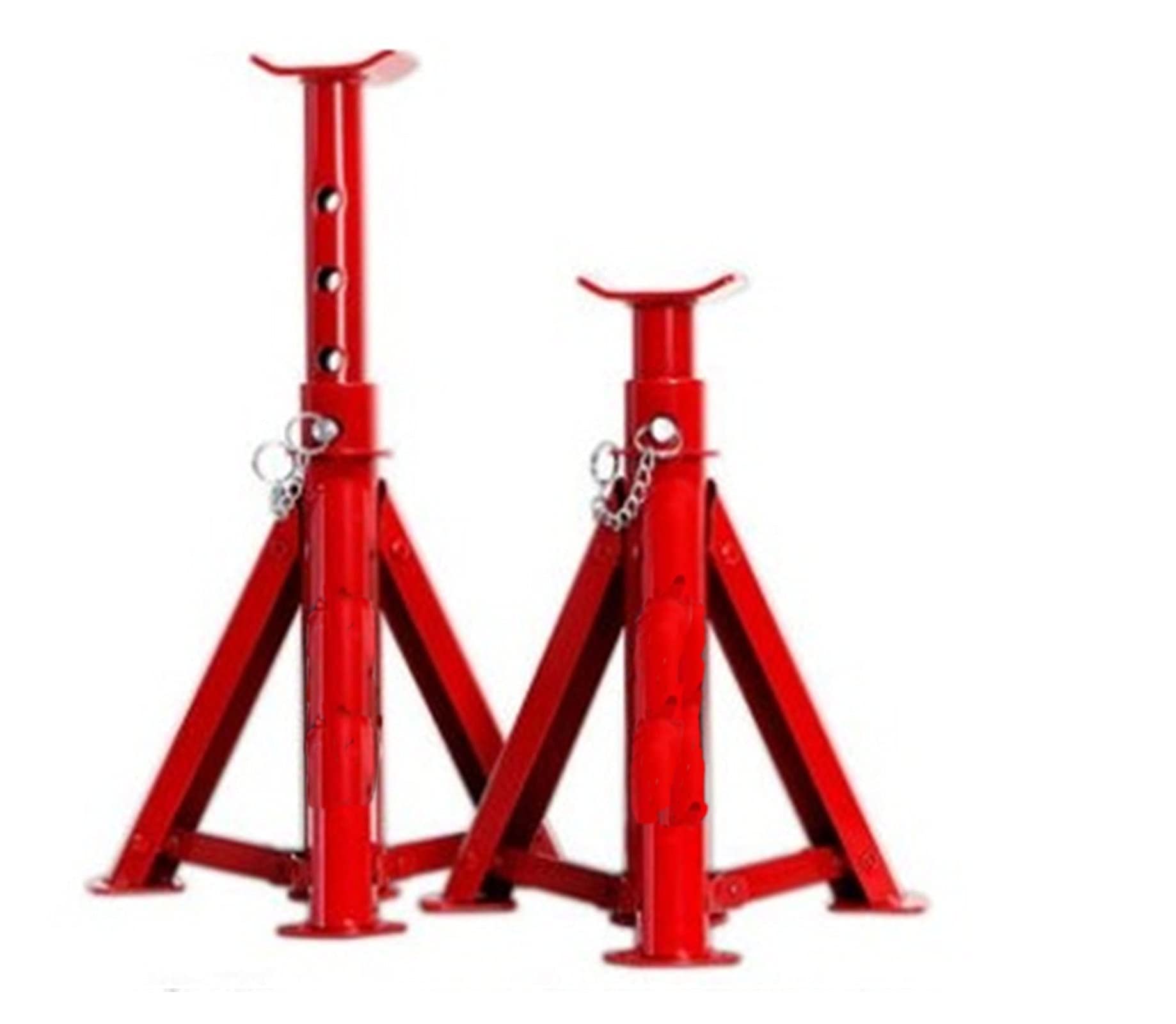 DYTWXG 3Ton 2 Pezzi di Supporto per martinetto di Sollevamento per Riparazione Ruote Auto piegate, Telaio di Supporto per Pneumatici Auto Pieghevole per Auto e Veicoli Sportivi.