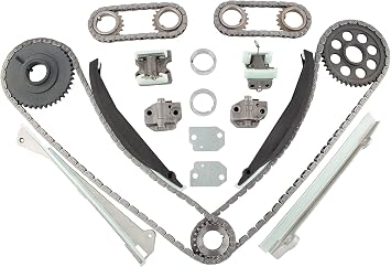 TK4115 Timing Chain Kit for Lincoln Navigator 2001-2004 Blackwood 2002 5.4L DOHC V8, 9-0391SC 3-391SA F8AZ-6256-AA 1L3Z-6L266-AA F7LZ-6K254-BA