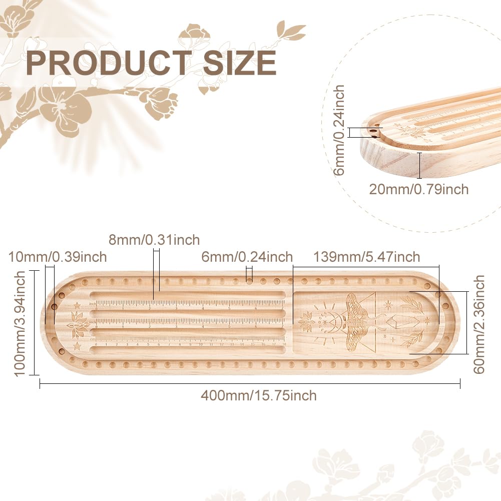 BENECREAT Wood Bead Design Board - Image 2
