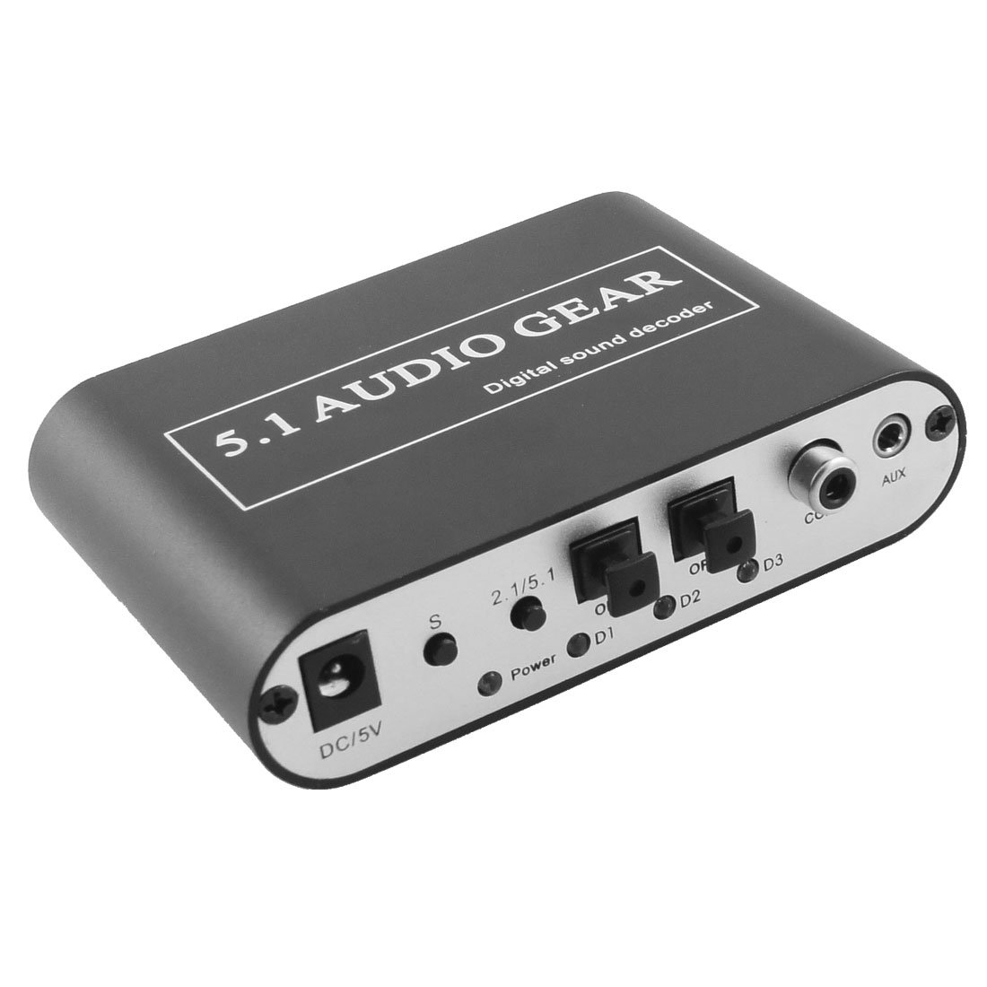 5.1 Channel Data Audio Gear Digital Sound Decoder US Plug 110V 240V