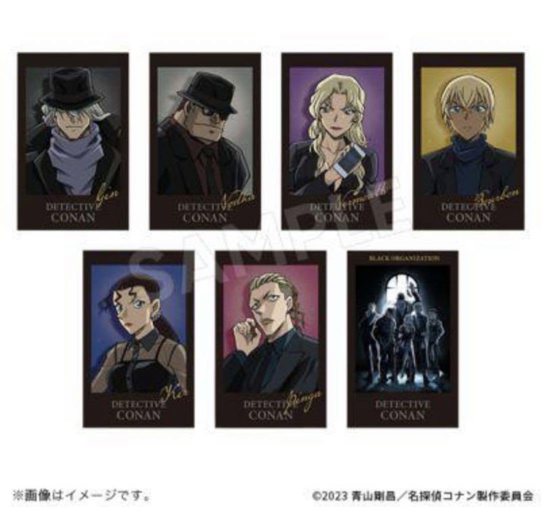 Amazon.co.jp: コナン トムス 黒鉄の魚影 ブラッククロージング チェキ