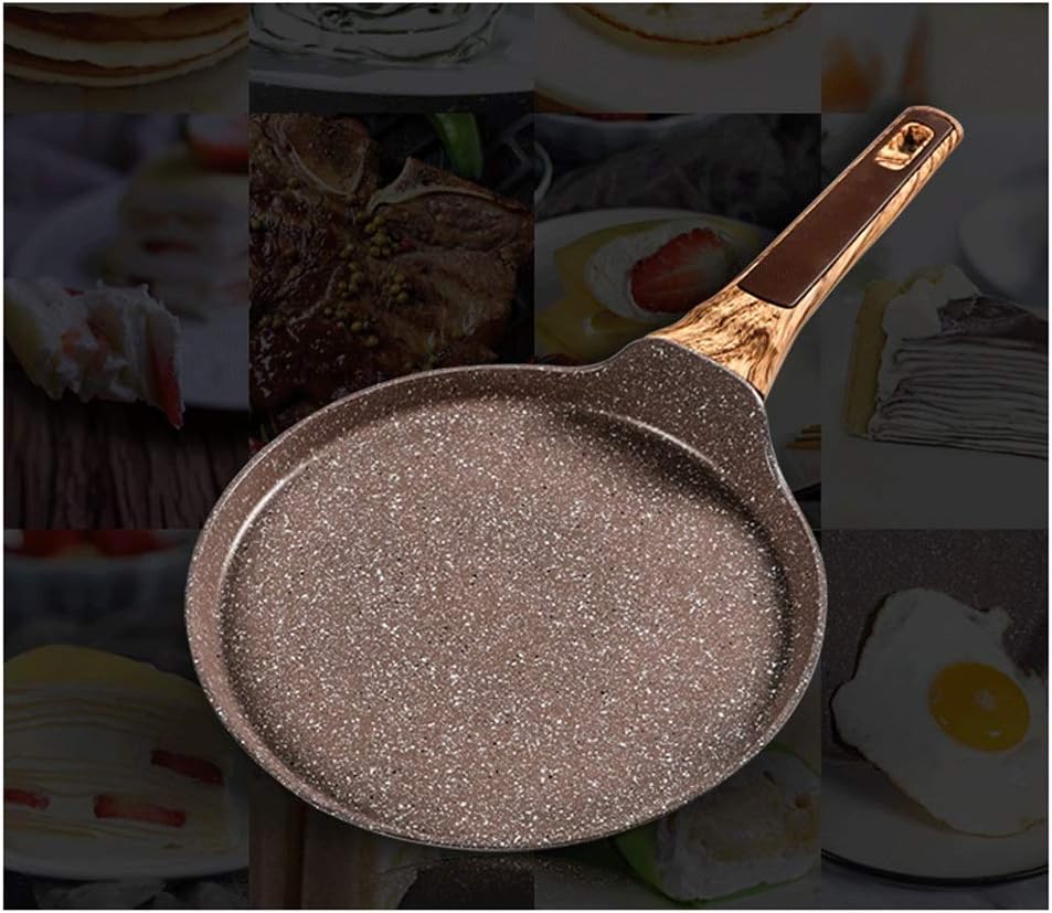 Pot Saucepan Stone Frying Pan Layer-Cake Cake Pancake Crepe Maker Flat Pan Griddle Breakfast Omelet Baking Pans