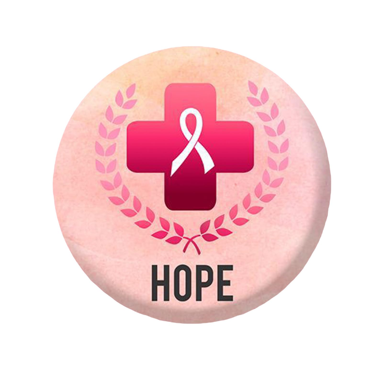 Générique Lot De 100 Broches En Forme Ruban Rose Cancer Du Sein