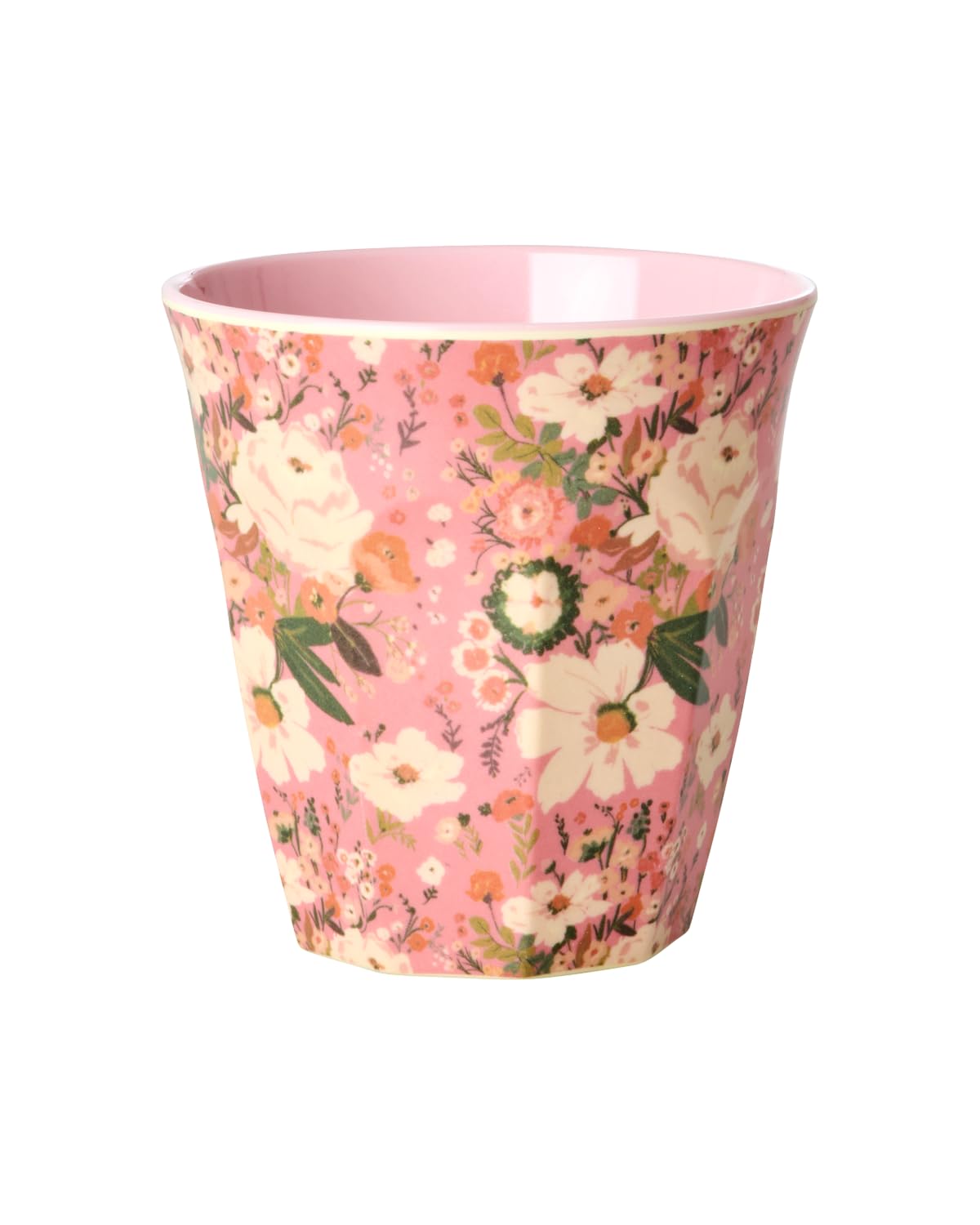 ReWu Rice Lot de 6 gobelets en mélamine – Motif paon et fleurs – Gobelets pour enfant – Vaisselle de camping – Gobelets en mélamine incassables sans BPA 250 ml