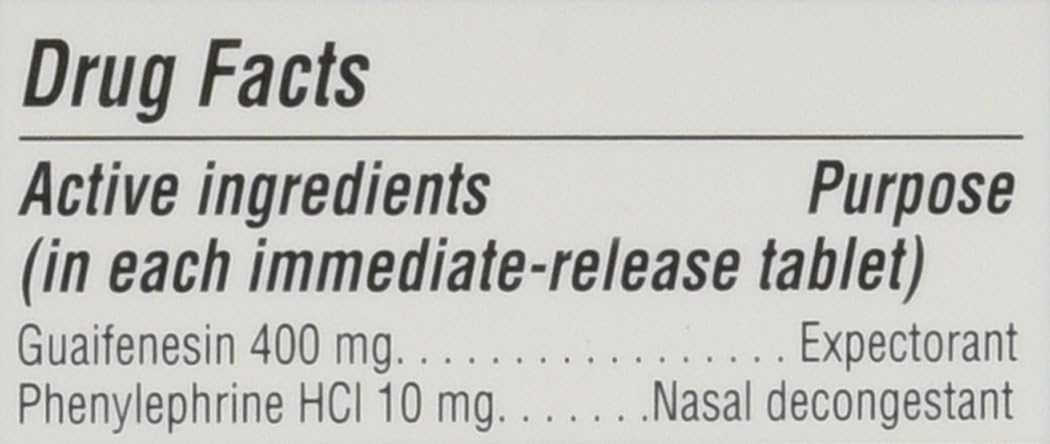 MAJOR Mucus Relief Sinus Congestion Tablets 60 ea