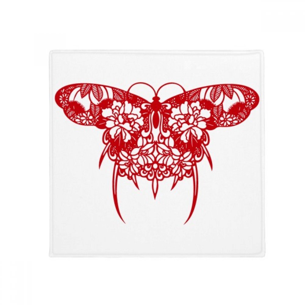 Tapis papillon cerf-volant chinois rouge antidérapant pour habiller votre cuisine