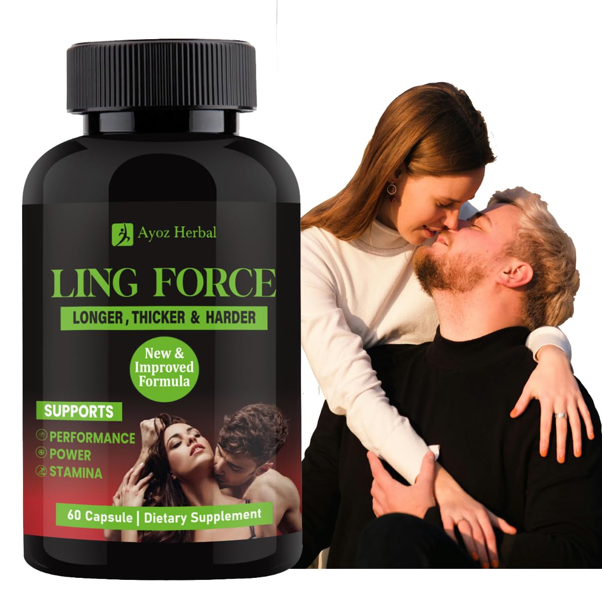 [BRSREFD3AAJQEF36] Original Ling Force 60 Tablet for Man Long Time Mota Lamba Power Medicine