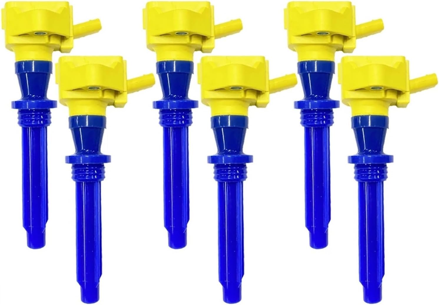 6 個高性能点火コイル UF730 LR035548 C2Z18619 ランドローバーディフェンダーディスカバリージャガー F タイ