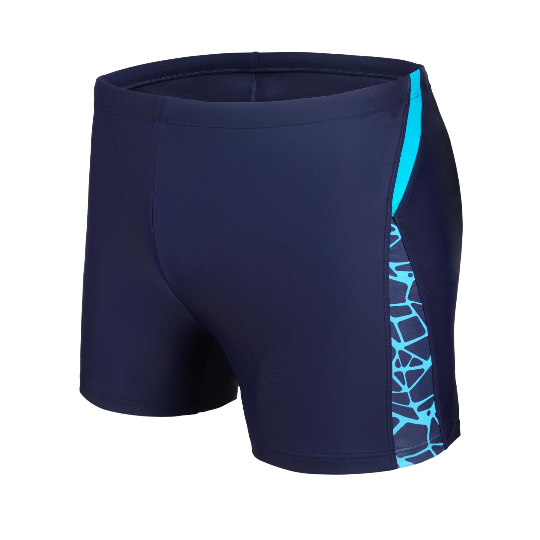 AMZSPORT Badehose Herren Kurz Schwimmhose Eng Wassersport Badeshorts