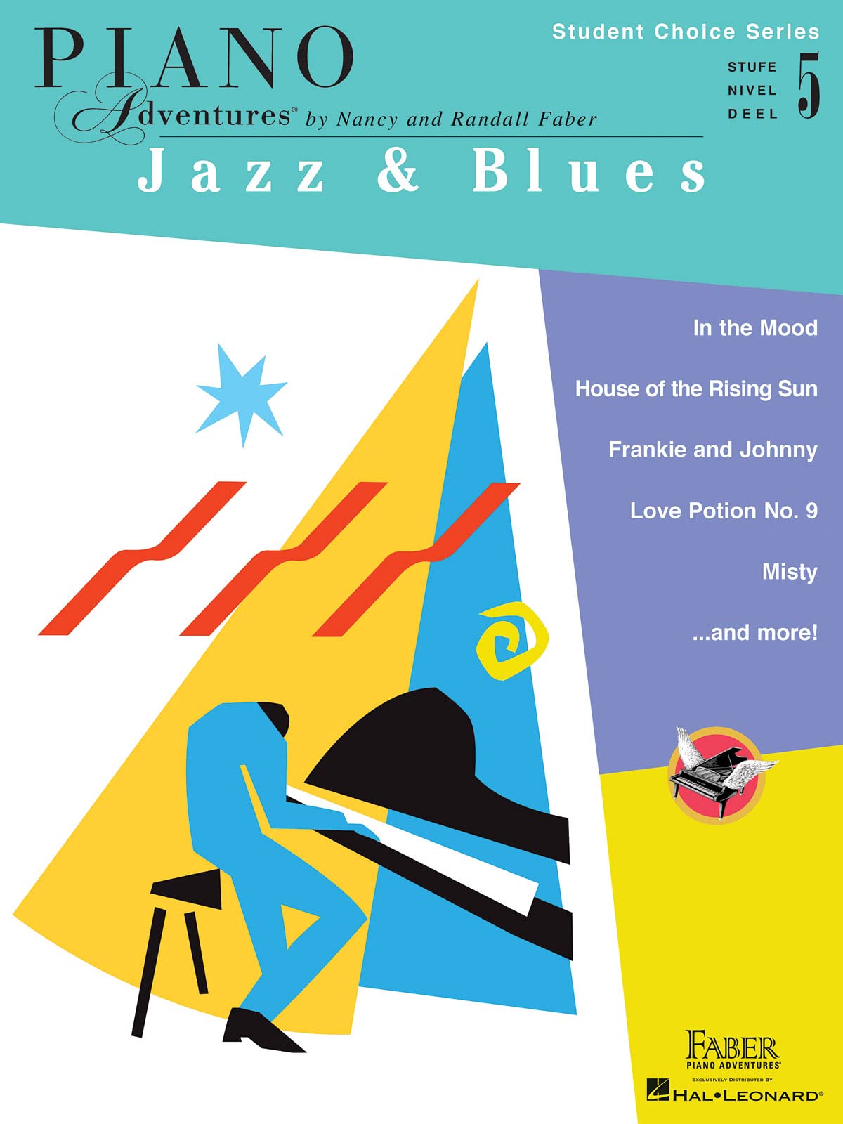 Faber Piano Adventures Jazz & Blues - Level 5