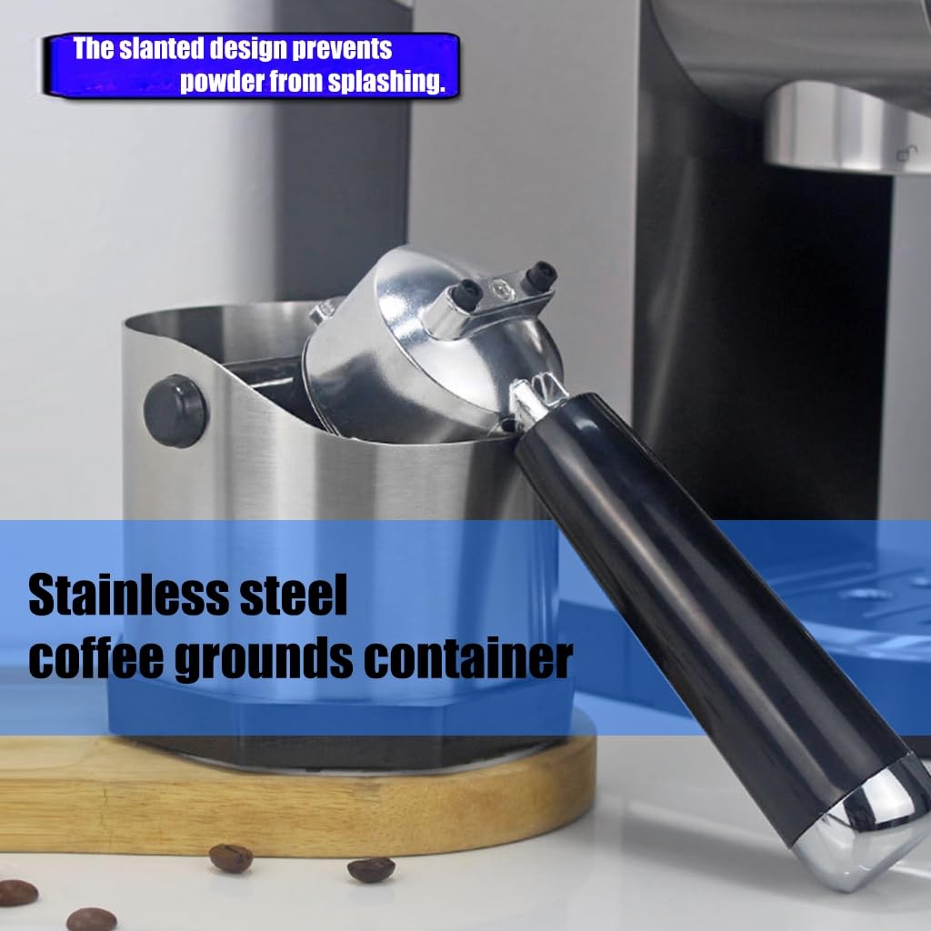 Base in gomma antiscivolo del collettore dei fondi di caffè del grado commerciale e contenitore di fondo di apertura ampia per la produzione di birra domestica