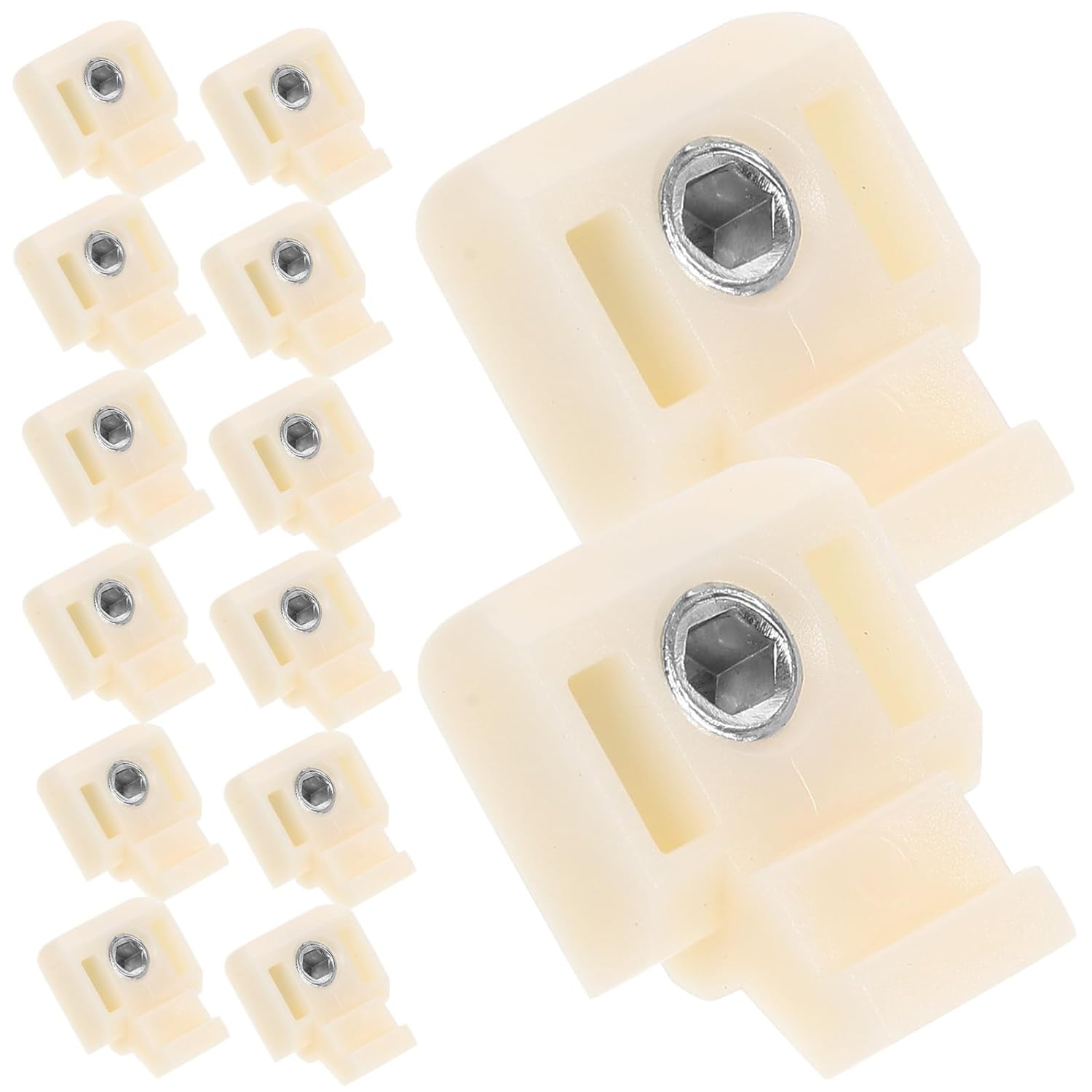 Zerodeko Nylon Base Attachment Screws with Accurate Installation and Stable Operation 30pcs for Electric Control Cabinet for Junction Box and Electronic Project Box Assembly