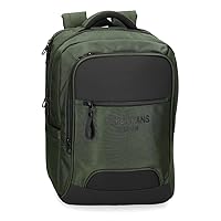 Pepe Jeans Bromley Zaino per laptop verde 31 x 44 x 15 cm Poliestere 20,46 L