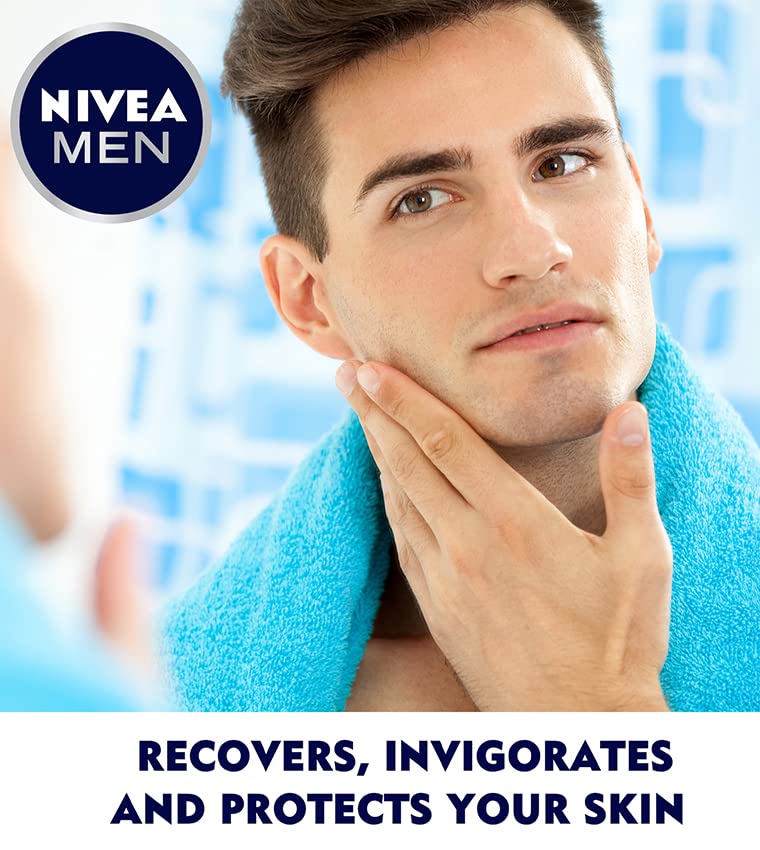 Nivea Men Protect & Care After Shave Balm, Aloe Vera Moistrizes & Protects 100ml (GermanyProduct) - Image 3 thumbnail