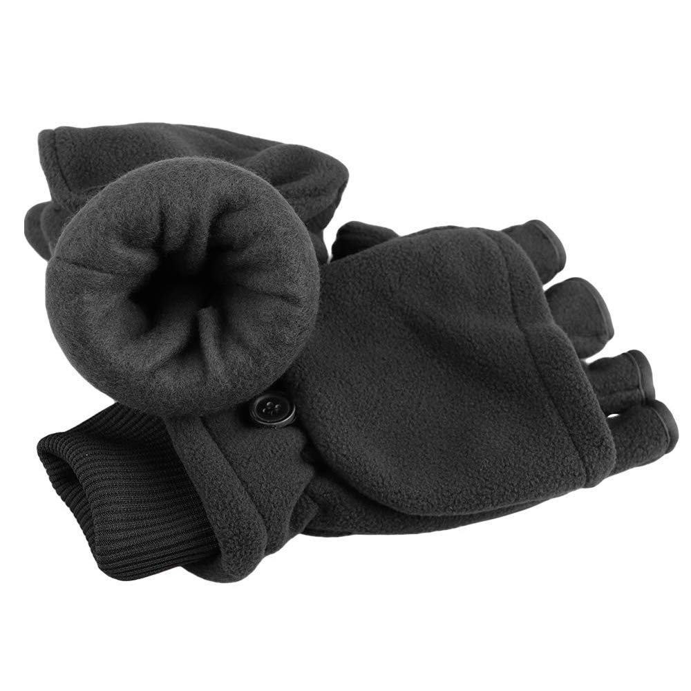 Amazon.co.jp: ミトン手袋 2way メンズ グローブ 半指グローブ 指なし