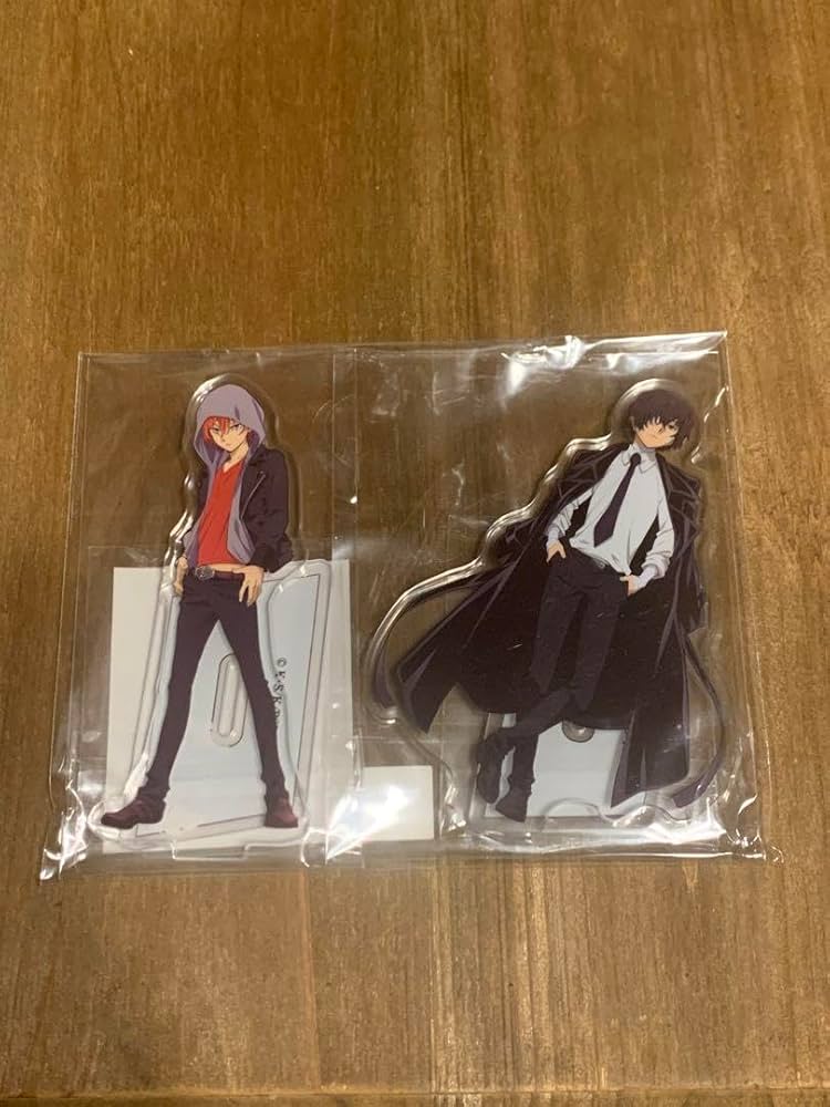 文豪ストレイドッグス　中也　太宰　アクリルスタンド　学園ストレイドッグス Amazon | 文豪 アクリルスタンド 4個セット ぶんごうストレイ