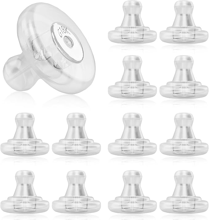 JUNCHONG Silicone Earring Backs Review: Secure and Hypoallergenic
