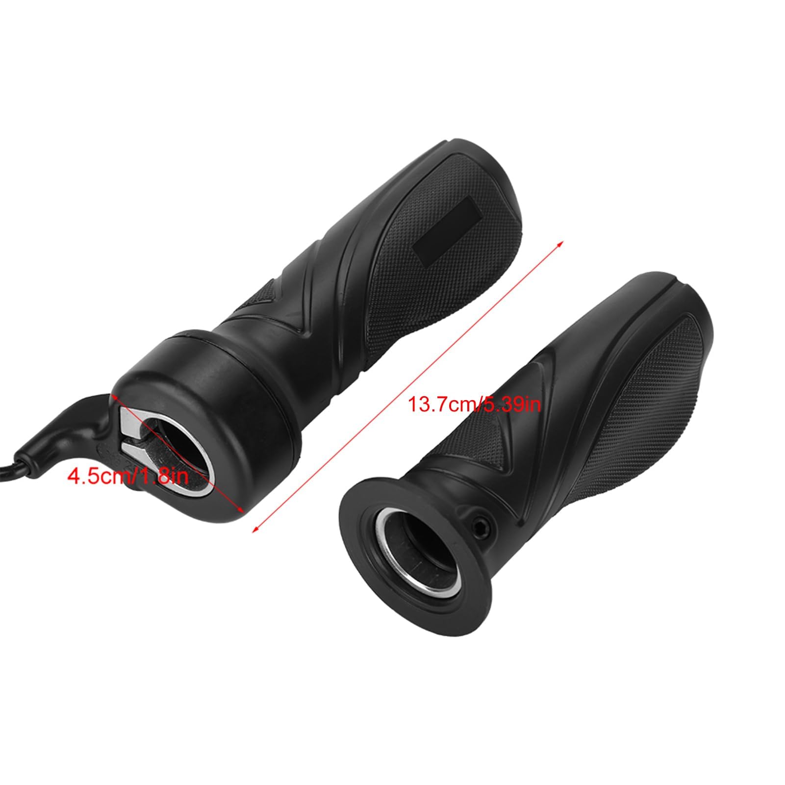 Alomejor 1 Paio Throttle Grip Impugnatura Dell'acceleratore Universale Throttle Grip per Acceleratore per Manubrio da 22,5 mm per Bici Elettrica Scooter