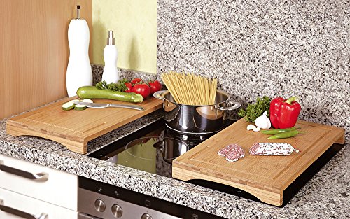 Planche à découper bambou KESPER 58590 de 33x21,5cm pour couper vos légumes