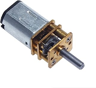 ELLANA Powered Mini GA12-N20 Reduction Motor, Low Speed N20 Smart Car Electric Lock 3V6V12V Micro DC Gear Reducer Motor Torque Gear (Size : 150RPM, Color : 3v)