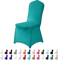 Vista 15 de Funda de elastano para silla, 12 unidades, fundas para silla, fundas para sillas de sala de estar, funda extraíble lavable y elástica para silla
