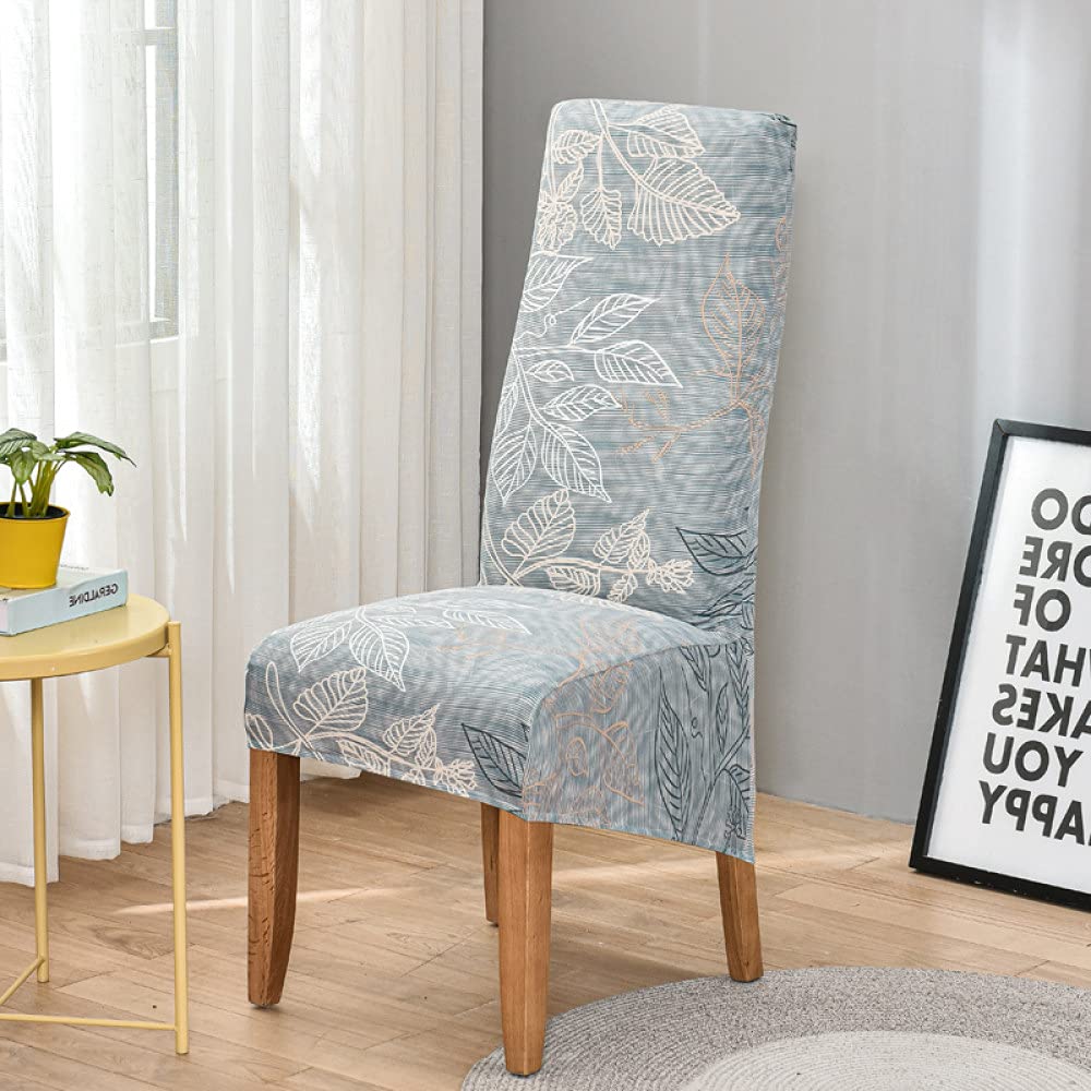 Funda para Silla con Respaldo Alto floral extragrande para comedor y hogar