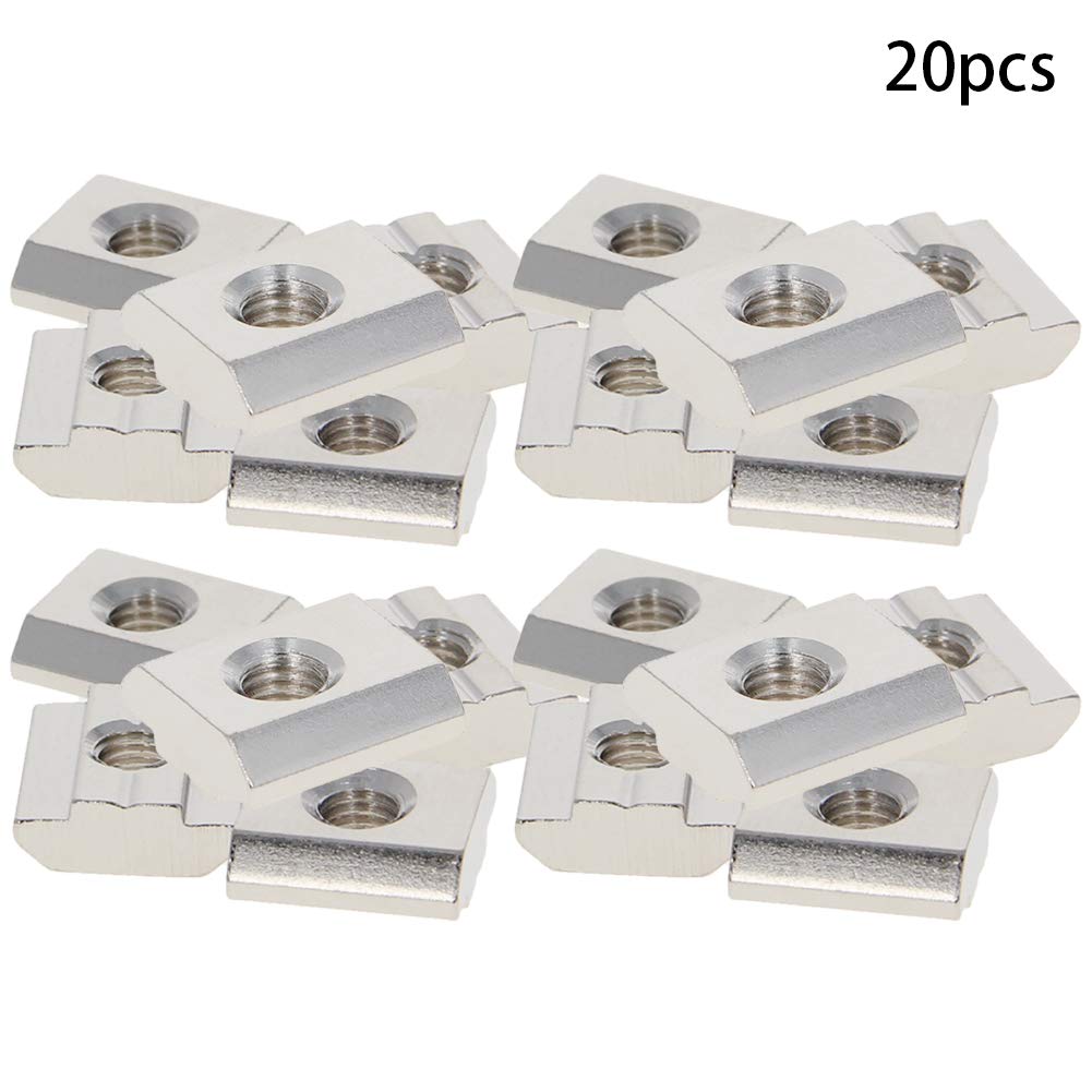 Amazon.co.jp: MroMax T-ナット Tスロットナット スライディング M6 20