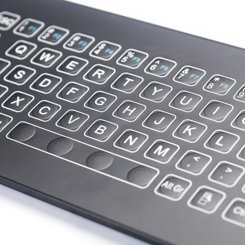 Teclado de Membrana lámina Ultrafina Grado médico Metal Industrial Resistente al Agua IP66 con Panel táctil USB Integrado