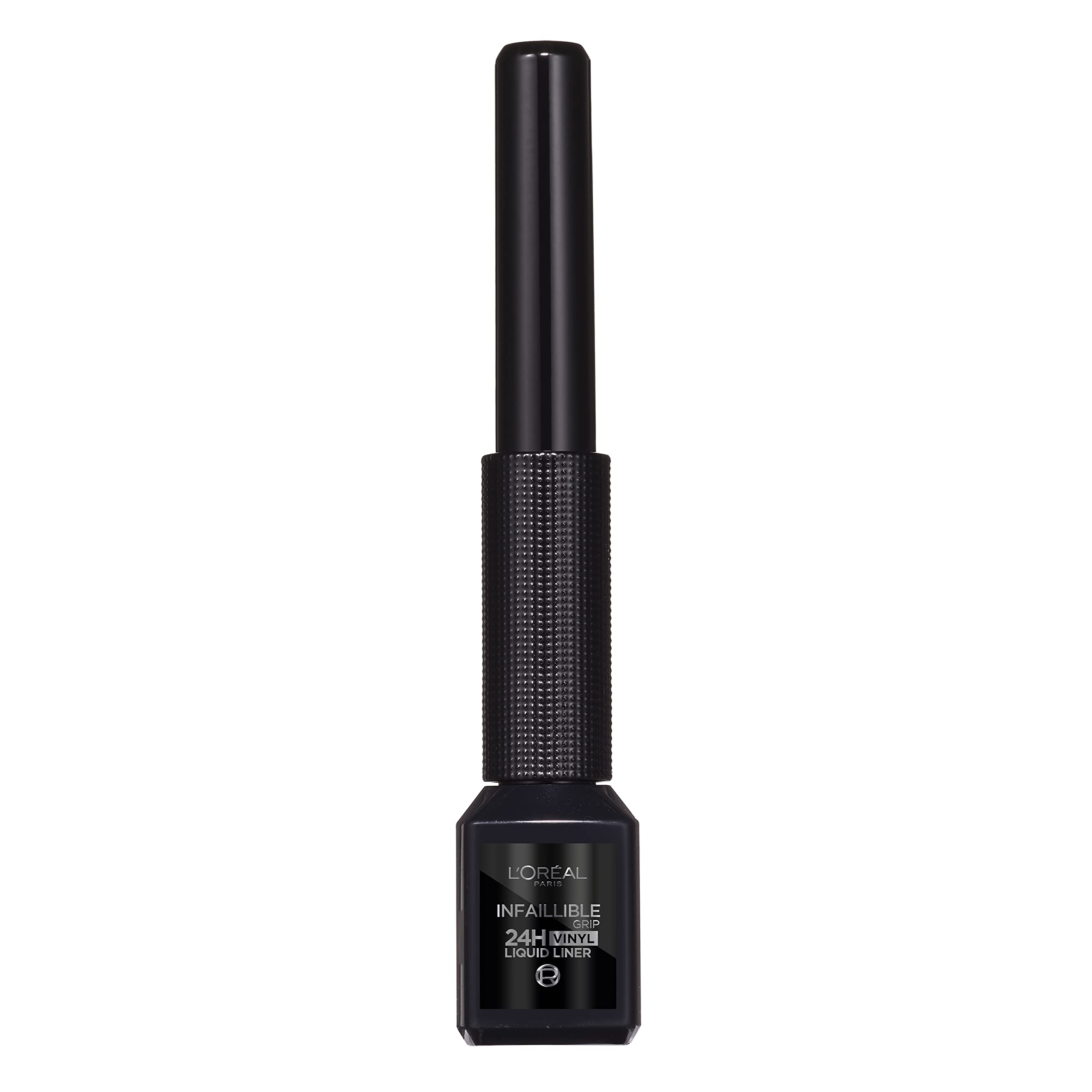 L'Oréal Paris Infallible Grip 24H Vinyl Liquid Liner, Black, Liquid Eyeliner with Soft and Flexible Applicator