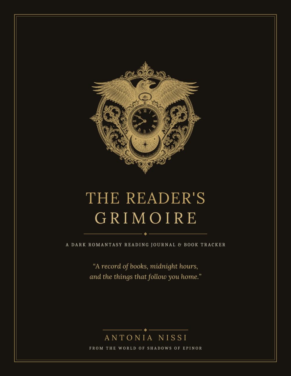 THE READER'S GRIMOIRE: A Dark Romantasy Reading Journal & Book Tracker