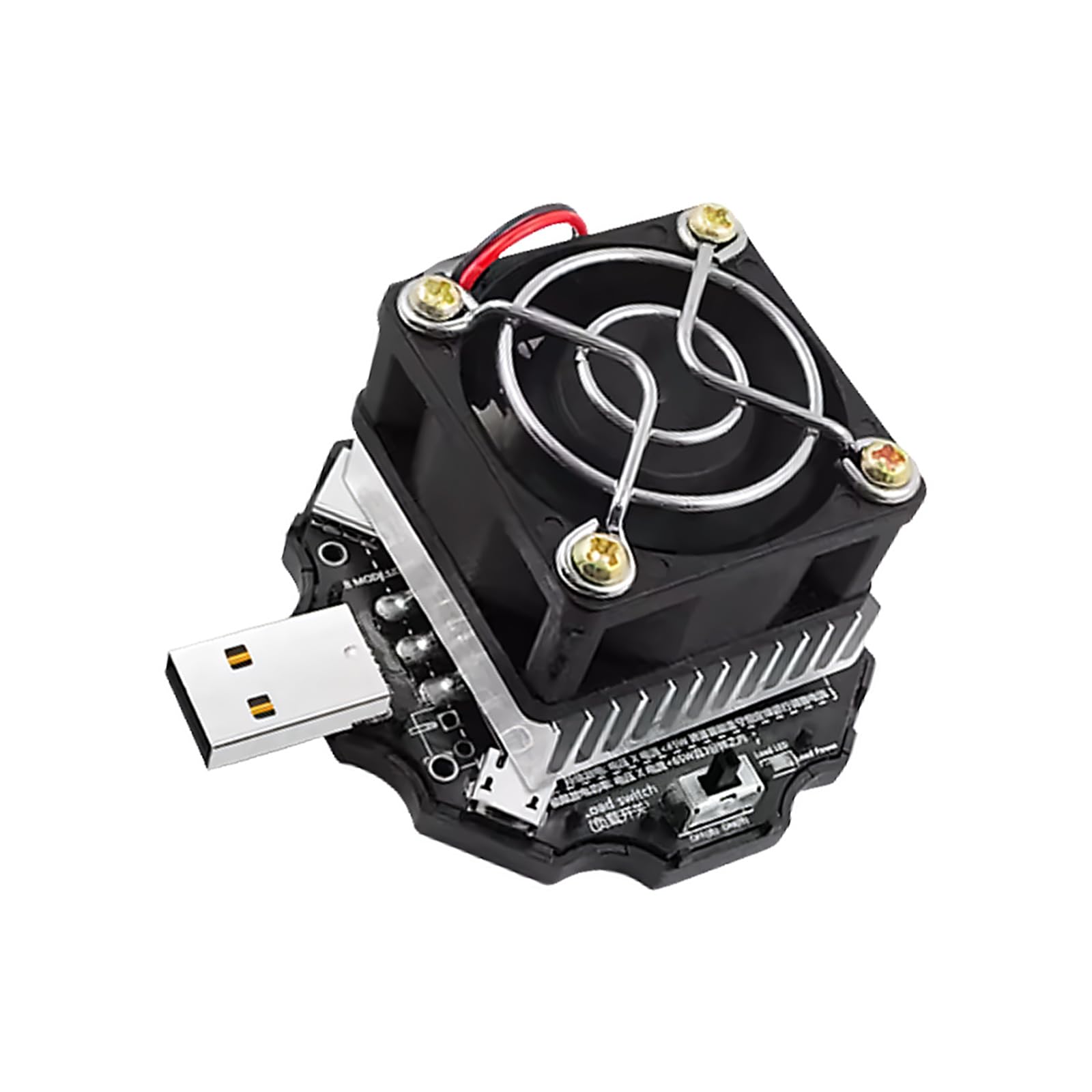 Advanced Programmable 65W Load Module with 12000RPM Fan for Testing Battery Capacity Tester