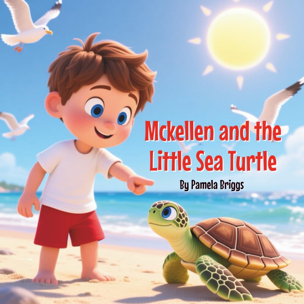 Mckellen and the little sea turtle