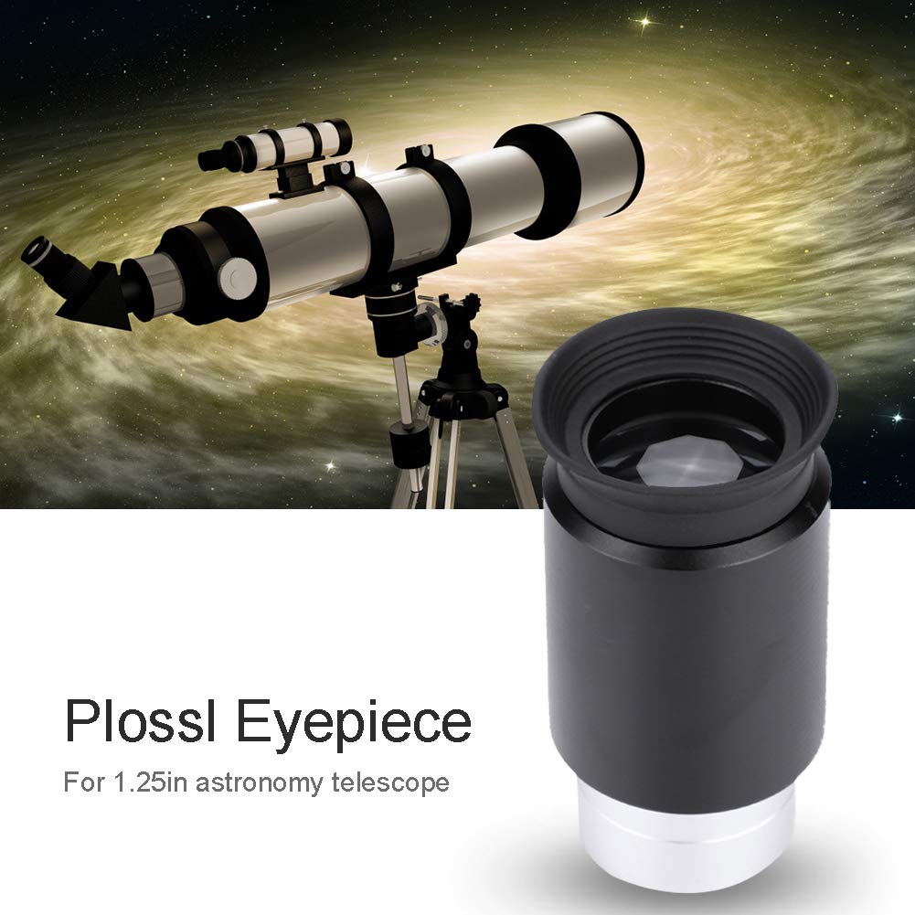 Topiky Astronomia teleskop okularek soczewka lossl, profesjonalny stop aluminium 1,25 cala 40 mm w pełni powlekany optyczny szklany zielony film okularek do scenerii/obserwacji niebiańskich/mgławicy