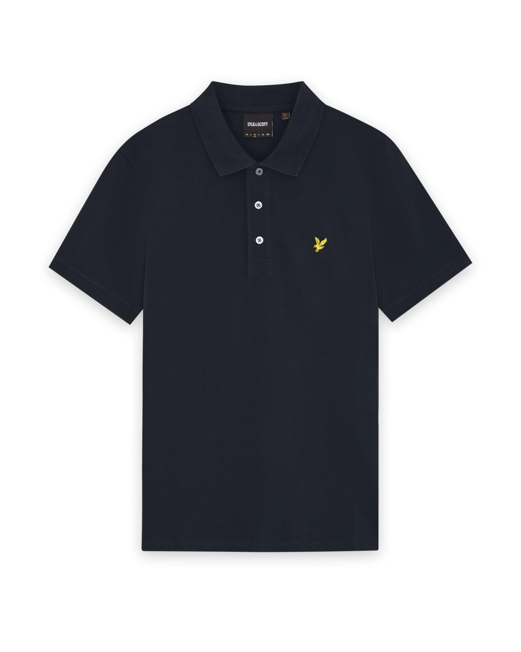 Lyle & Scott Men's X854 Graystone Ss Polo Shirts Plain Polo Shirt Xl