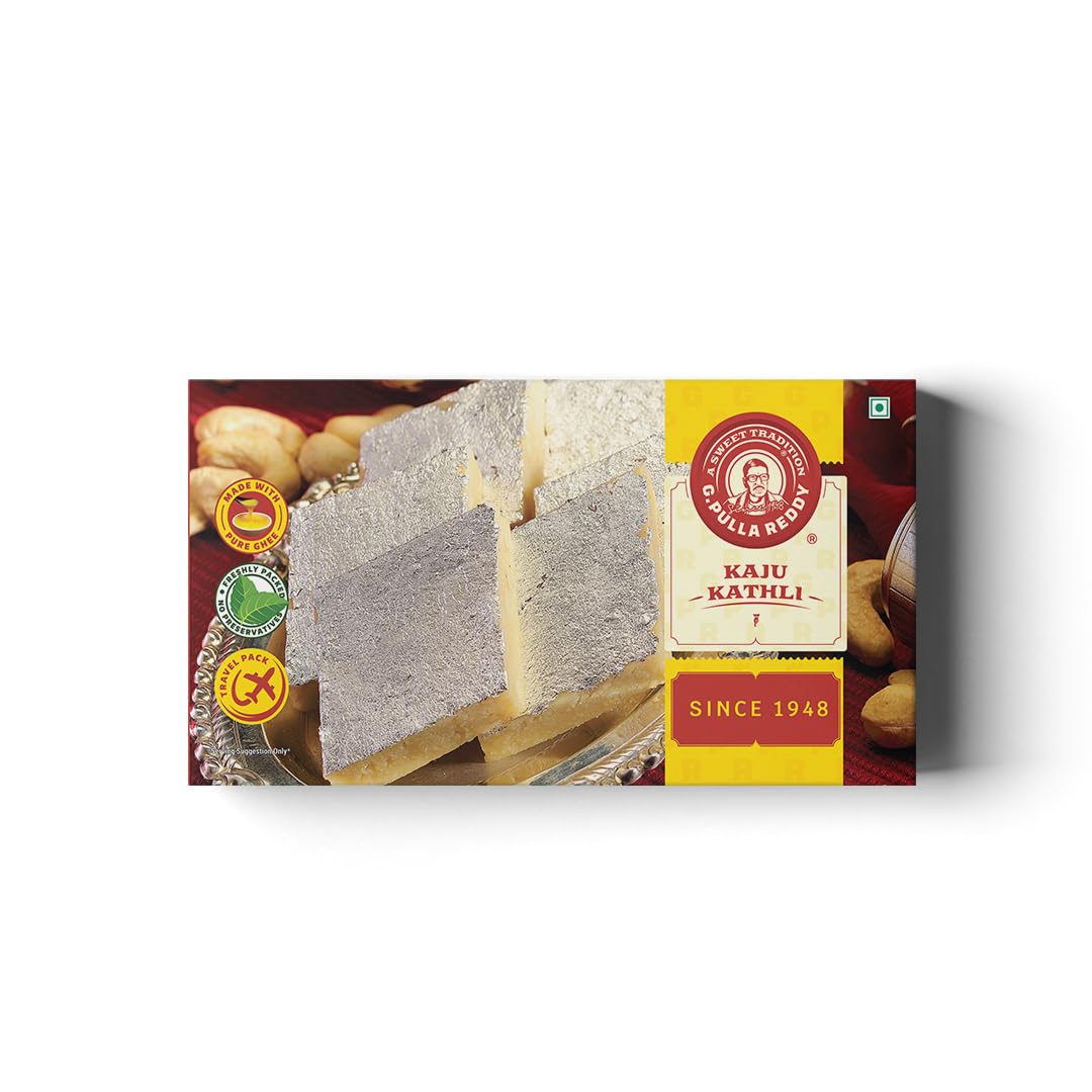 G Pulla Reddy's Kaju Kathli 500Gms