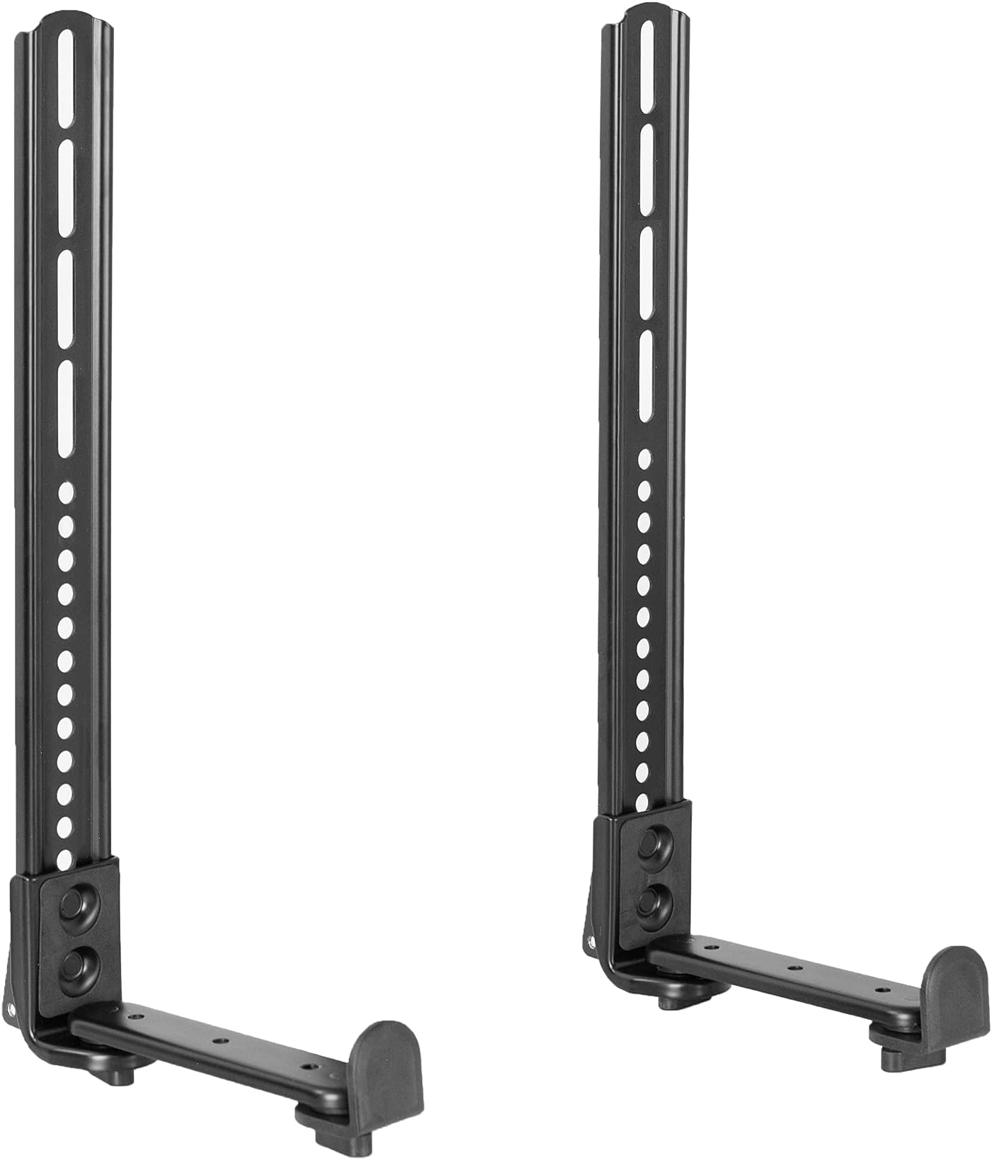 Steel Soundbar Bracket Speaker Mount with Non-Slip Base, Above or Below Wall Mounted TV, Fits Most VESA Patterns, 33 lbs Capacity, Mount-SPSB5