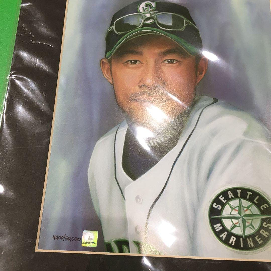 Amazon.co.jp: イチロー選手 リトグラフ 石版画 : おもちゃ