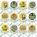 Plants vs Zombies Lollipops Video Game Party Favors Supplies Decorations Lollipops with Lime Green Ribbon Bows Party Favors -12 pcs