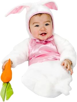 Plush Bunny Bunting Infant Newborn Baby Costume