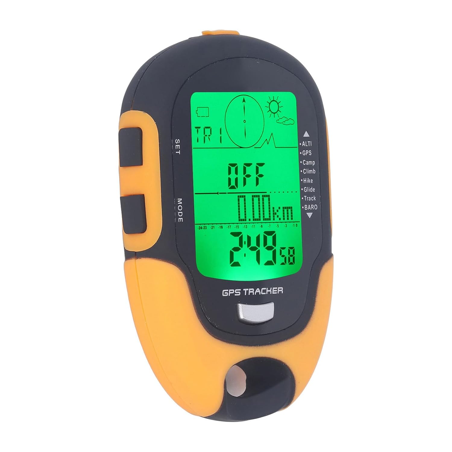 Fydun Multifunctional Electronic Meter Altimeter Barometer Thermometer Hygrometer Compass for Outdoor Adventure