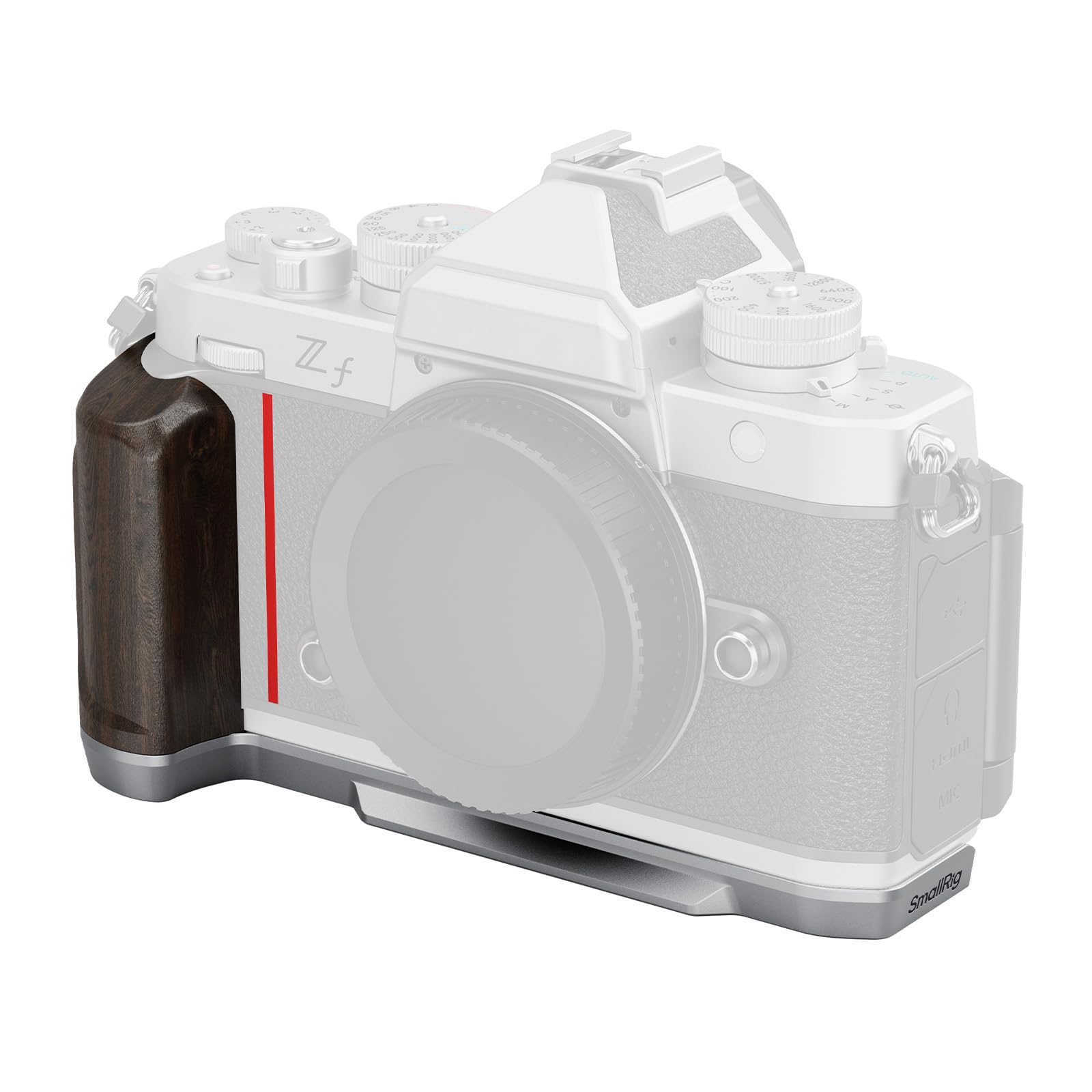 Amazon | SmallRig Z f用L字型プレート（木製ハンドル付き）Nikonに
