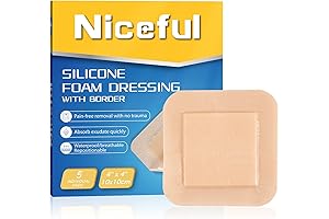 Waterproof Bandages Large: Silicone Foam Dressing for Maximum Protection