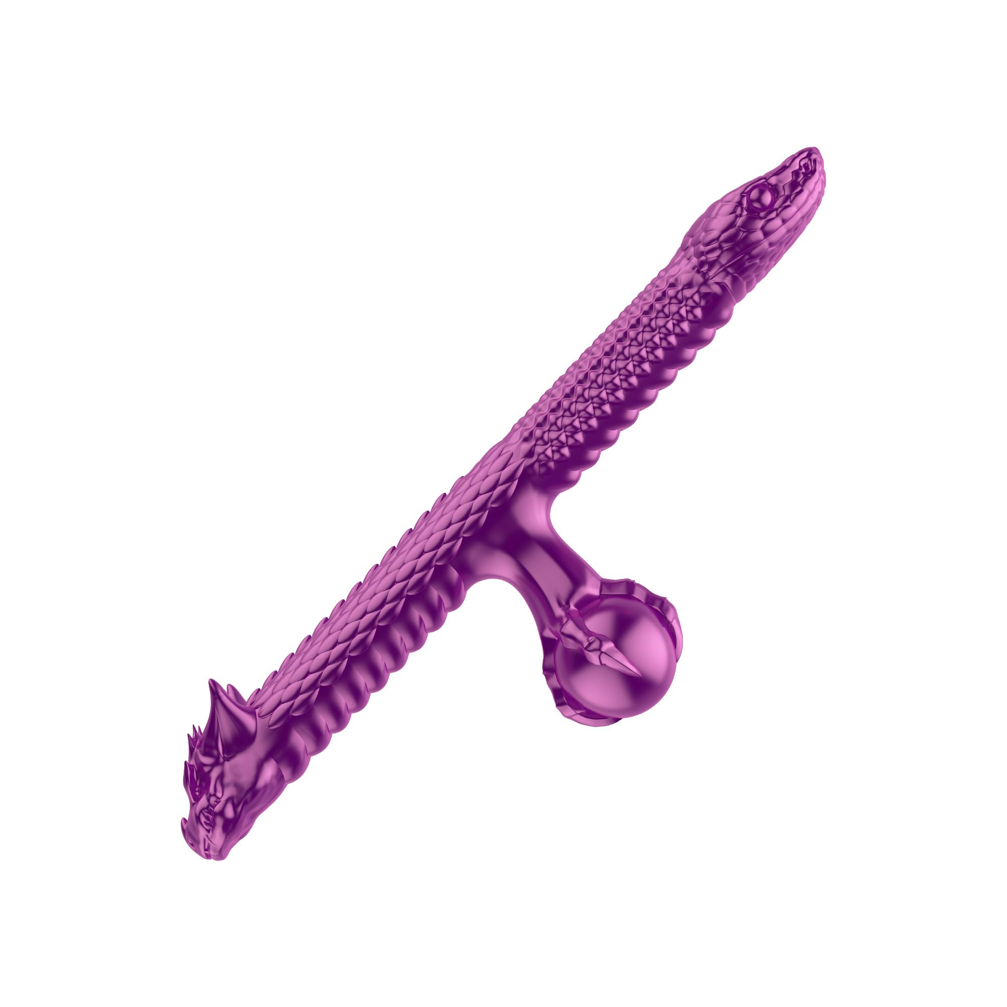 13 Inch Double Dildo Realistic Dragon Double Ended Dildo Soft and Flexible with Dragon Scales Adult Sex Toys