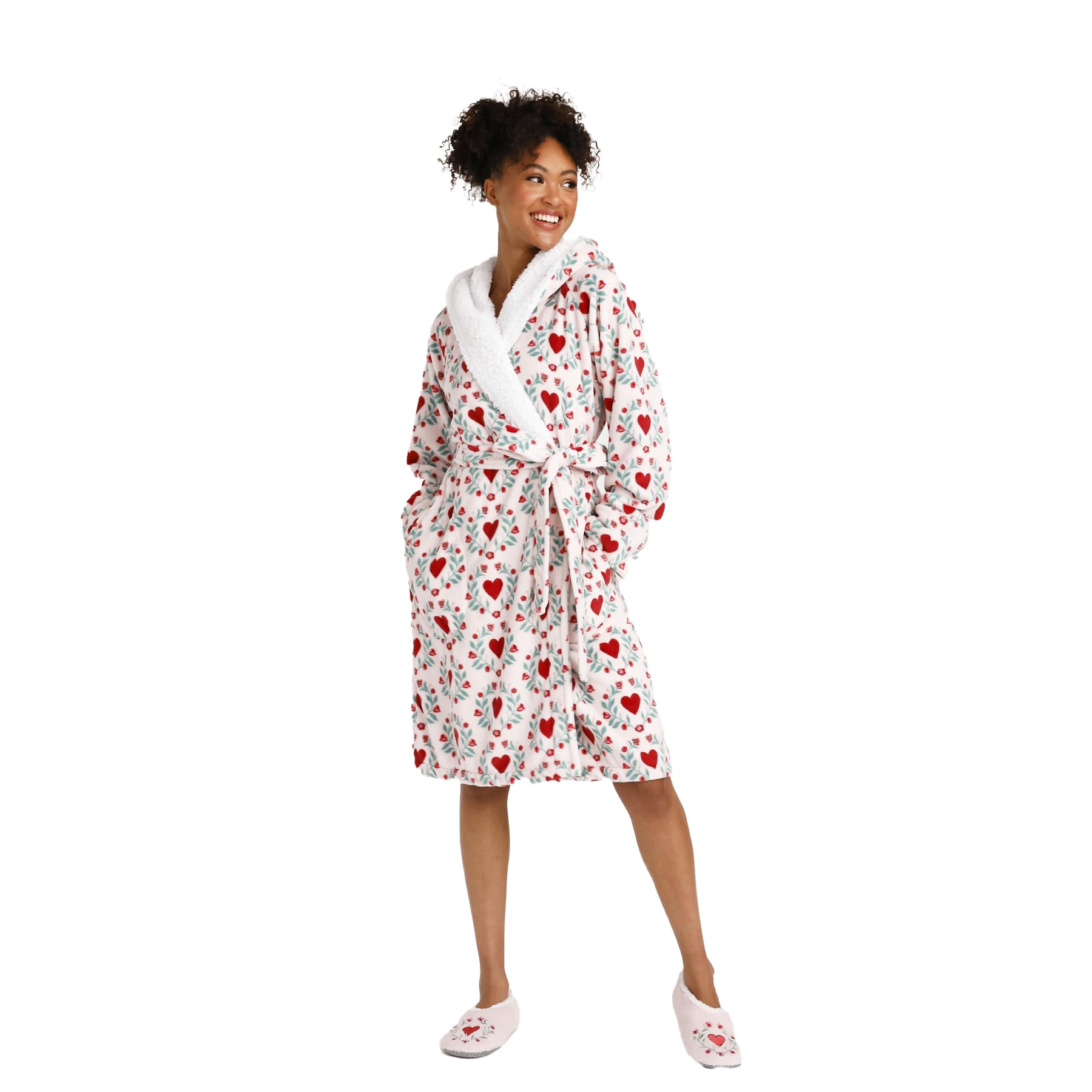 Vera Bradley Plush Fleece Robe, Loungewear Donna