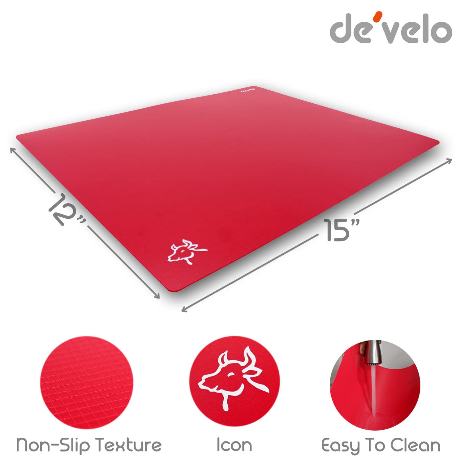 Muja Tablas Para Picar Cocina, Tabla De Cortar Con 6 Piezas Alfombrillas Para Cortar De Plástico